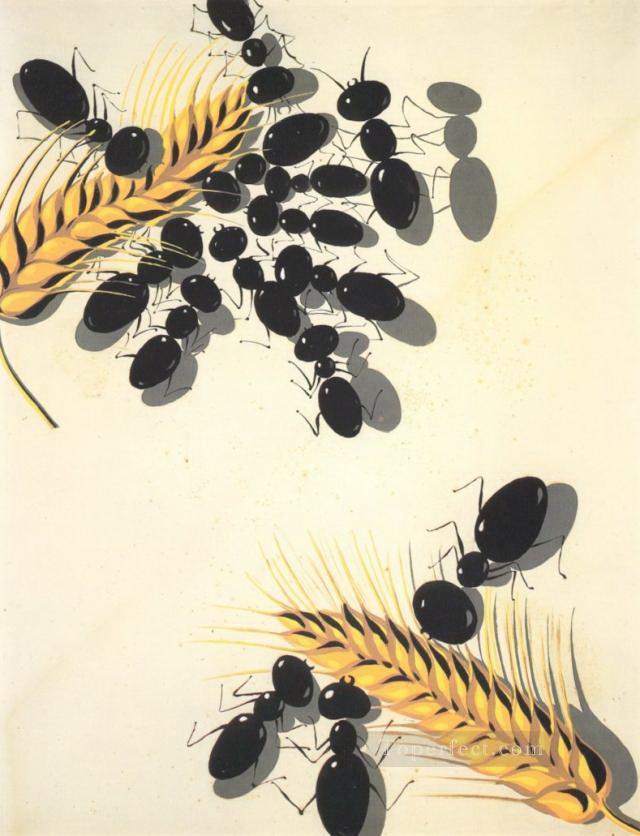 The Ants Surrealist Oil Paintings